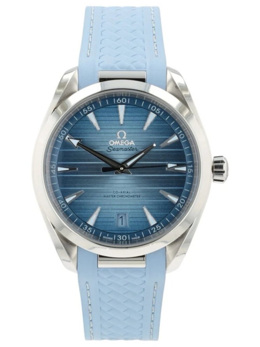 Omega Seamaster Aqua Terra Summer Blue Dial Steel 41mm Mens 220.12.41.21.03.008